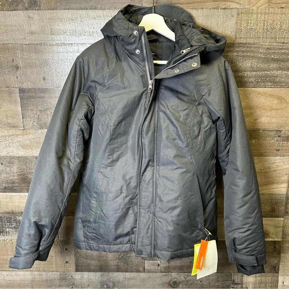 Brand New All In Motion Women's Size Small Black Full Zip Windbreaker Jacket